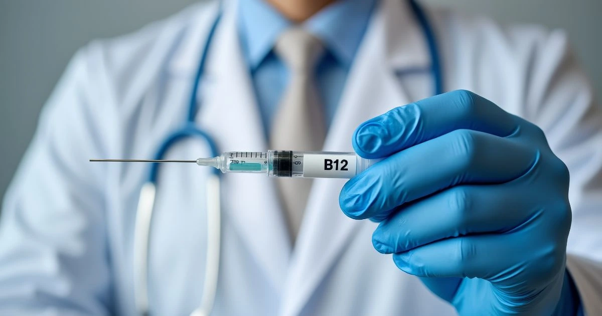 B12 with fat burner injection supporting metabolism and energy
